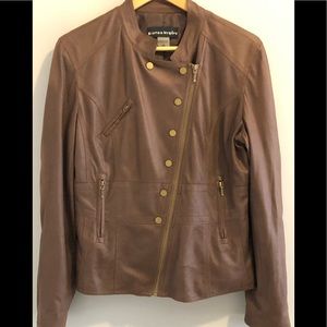 🔥 Bianca Nygard Faux Suede Moto Jacket (12) 🔥